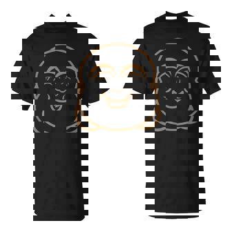 Bouddha Spirituelisage Doré T-Shirt - Cadeauxyz