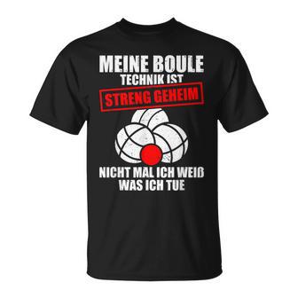 My Boule Technique Petanque Boule T-Shirt - Geschenkecke