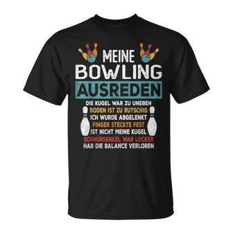 Bowling Women's Bowling Sayings Retro Bowling T-Shirt - Geschenkecke