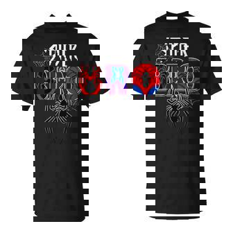 Boy Spider Brother Matching Family Birthday Boy T-Shirt | Mazezy