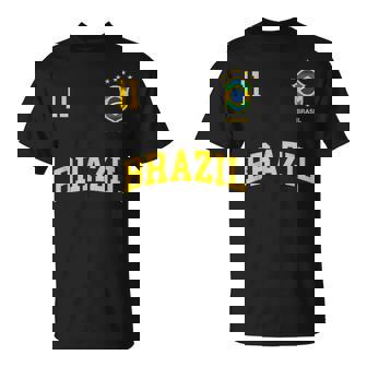 Brasil Número 11 Back Brasileña Del Equipo De Fútbol Camiseta unisex - Regaloses