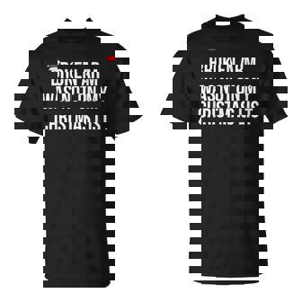 Broken Arm Was Not On My Christmas List Broken Arm Shirt T-Shirt - Monsterry