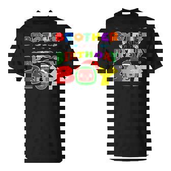 Brother Of The Birthday Boy Melon Family Matching T-Shirt | Seseable UK