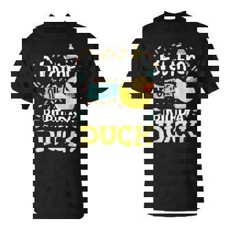 Brother Of The Birthday Duck Boy Rubber Duck Bday Family T-Shirt - Seseable