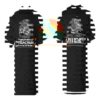 Brothersaurus Hermano Dinosaurio Divertido Eslogan Familiar Camiseta unisex - Regaloses