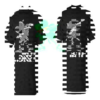 Bruh Dabbing Trèfle Amusant Pour Enfants Hommes Garçons St Patrick T-Shirt - Cadeauxyz
