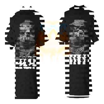 Bruh The Groundhog Woodchuck Photo Ground-Hog Day Bruh T-Shirt | Mazezy
