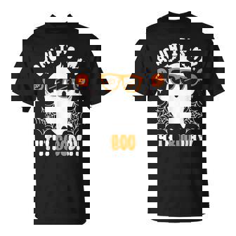 Bruh It's My 4th Boo Day Halloween Ghost Boo Birthday T-Shirt - Monsterry