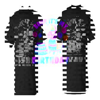 Bruh Its My Birthday Llama Pinata Boy Girl Family Bday Party T-Shirt - Seseable