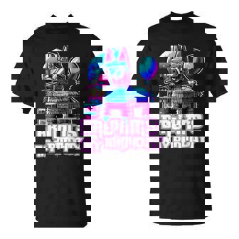 Bruh Its My Birthday Llama Pinata Family Party T-Shirt - Thegiftio