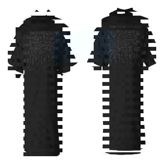 Btc Blockchain Matrix Programador De Código Binario Camiseta unisex - Regaloses