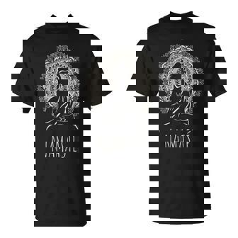 Buda Namaste Para Budistas Cuello Camiseta unisex - Regaloses