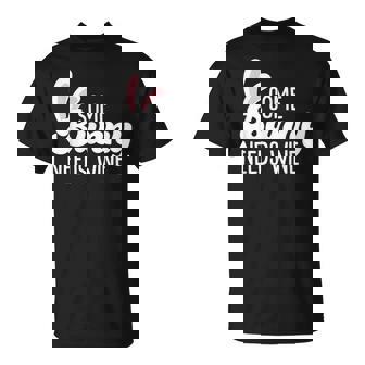 Some Bunny Needs Wine Womans Mother's Day T-Shirt - Thegiftio UK