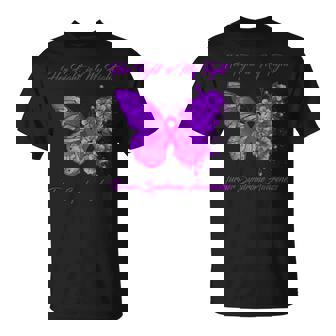 Butterfly Her Fight Is My Fight Turner Syndrome Awareness T-Shirt - Monsterry