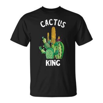 Cactus King Cactus Cactus Gardener Plants Cactus T-Shirt - Geschenkecke