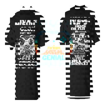 Cadeau 25 Ans Homme 25Ème Anniversaire Gamer Niveau 25 T-Shirt - Cadeauxyz