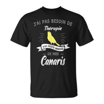 Canaris Jaune I Canaris Oiseaux T-Shirt - Cadeauxyz