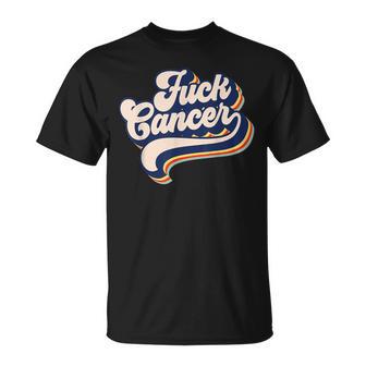 Cancer Cancer Survivor Retro Cancer T-Shirt - Geschenkecke