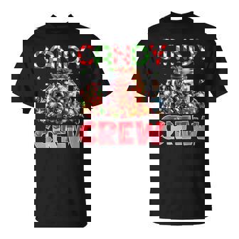 Candy Crew Christmas Candy Cane Sweetie Family Pajamas T-Shirt - Monsterry