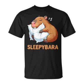 Capybara Sleep Sleepybara Nightdress Capybara Sleep T-Shirt - Geschenkecke