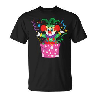 Carnival Clown Party Circus Costume Confetti T-Shirt - Geschenkecke