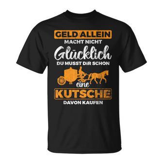 Carriage Make Happy Horse Carriage Coach T-Shirt - Geschenkecke