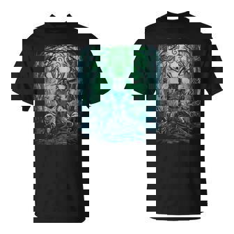 Celtic Cernunnos Irish Pagan Mythology Folklore God T-Shirt - Monsterry