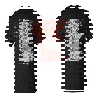 Cerf Sakura T-Shirt - Cadeauxyz