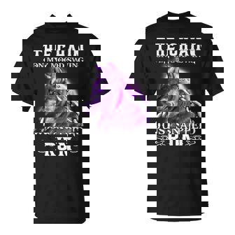 The Chain On My Mood Swing Just Snapped Run Wolf Cool T-Shirt - Monsterry