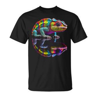 Chameleon Animal Graphic Illustration Chameleon T-Shirt - Geschenkecke