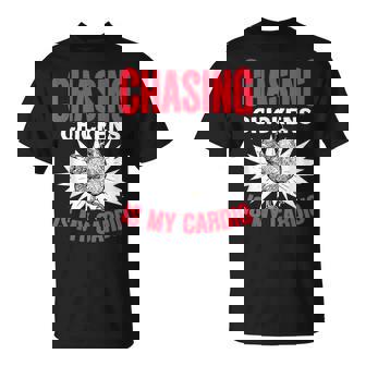 Chasing Chickens Is My Cardio Farmer Farming Animals Chicken T-Shirt - Monsterry