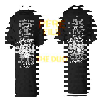 Chasseur Père & Fils The Duo De Chasse Fête Pères T-Shirt - Cadeauxyz