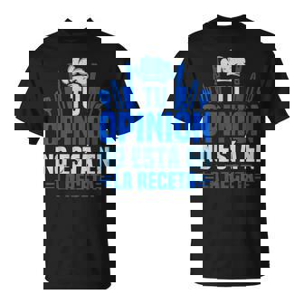 Chef Cocina Adultos De Cocina Divertida Para Chef Con Sentido Del Humor Manga Corta Negro Talla S Camiseta unisex - Regaloses