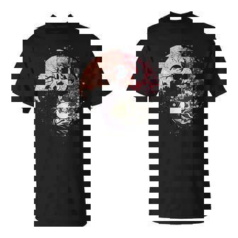 Cherry Blossom Taoism Yin Yang On Zen Taijitu Yin Yang T-Shirt - Monsterry