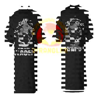 Chicken Wrangler Poultry Farmers Rooster Chicken T-Shirt - Monsterry