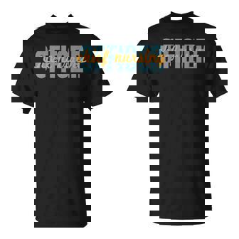 Chief Nursing Officer Typeset Nursing Leadership Attitude T-Shirt - Monsterry