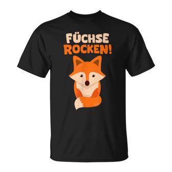 Children's With Fox Rocks Red Fox Pack T-Shirt - Geschenkecke