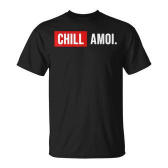 Chill Amoi X Dahoam Hoamat Bayern Culture Chill Mal Fun T-Shirt - Geschenkecke