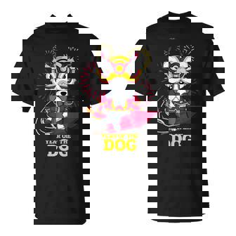 Chinese New Year Of The Dog 2030 Zodiac Sign Fireworks T-Shirt - Monsterry