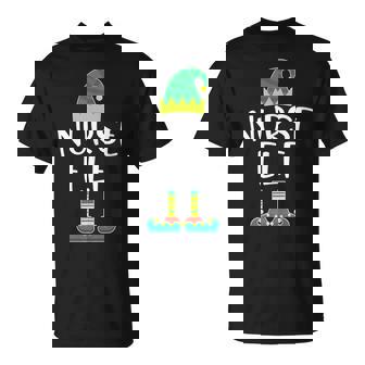 Christmas Nurse Elf Holiday Party Work RN NP Tank Top T-Shirt - Monsterry