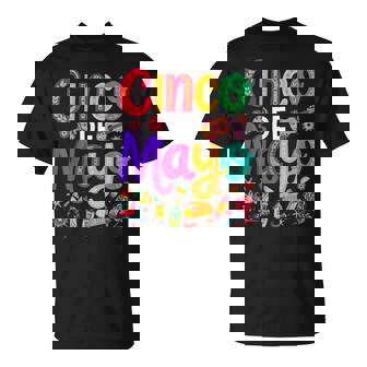Cinco De Mayo Mexican Taco 5 De Mayo Lets Fiesta Party T-Shirt - Monsterry
