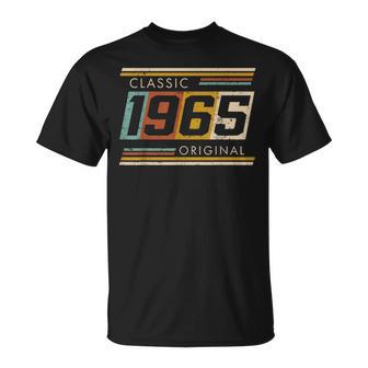 Classic 1965 Originalintage Birthday Est 1965 Edition T-Shirt - Geschenkecke