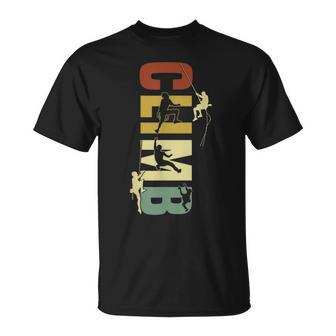 Climbing Lovers Boulder Outdoor Mountaineering T-Shirt - Geschenkecke