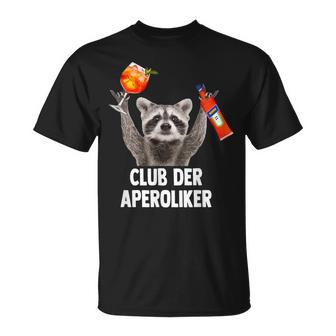 Club Der Aperoliker Raccoon Meme Racoon X Pedro Spritz T-Shirt - Geschenkecke