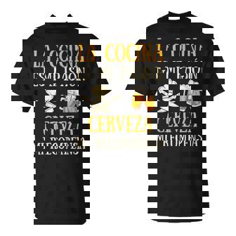 Cocina Hombre Divertido Idea De Regalo Chef Cocinero Cerveza Camiseta unisex - Regaloses