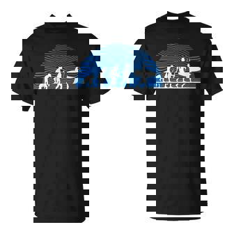 Conception Du Surf Évolution Du Surf T-Shirt - Cadeauxyz