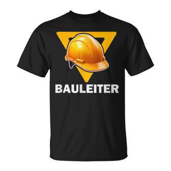 Construction Manager Outfit For Children Construction Worker Helmet Construction Worker T-Shirt - Geschenkecke