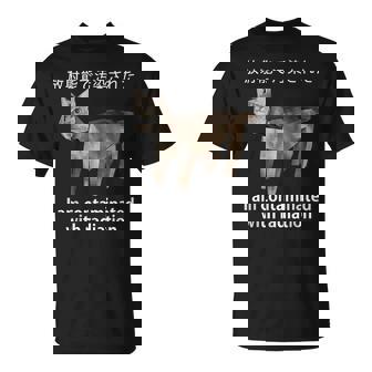 I Am Contaminated With Radiation Japanese Cat Meme T-Shirt - Thegiftio UK