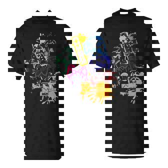 Control All Things Video Game Controller Christmas Pajamas T-Shirt - Monsterry