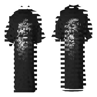 Cool Lion With Sunglasses Graphic For All Ages T-Shirt - Monsterry